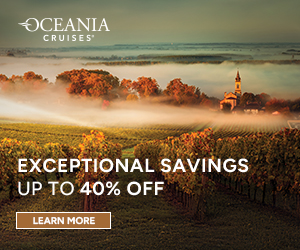 Oceania Cruises Savings up to 40% Off - Special cruise offer
